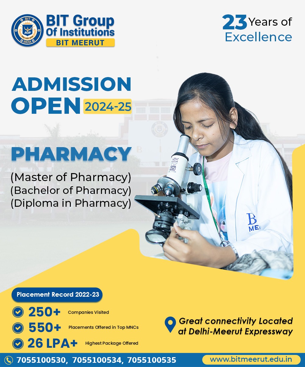 Top D.Pharm College in West UP